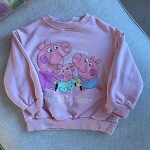 Zara Pink Peppa Pig Kids Matching Set